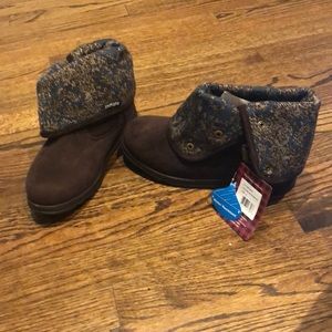 Muk Luks Jess Foldover Boots